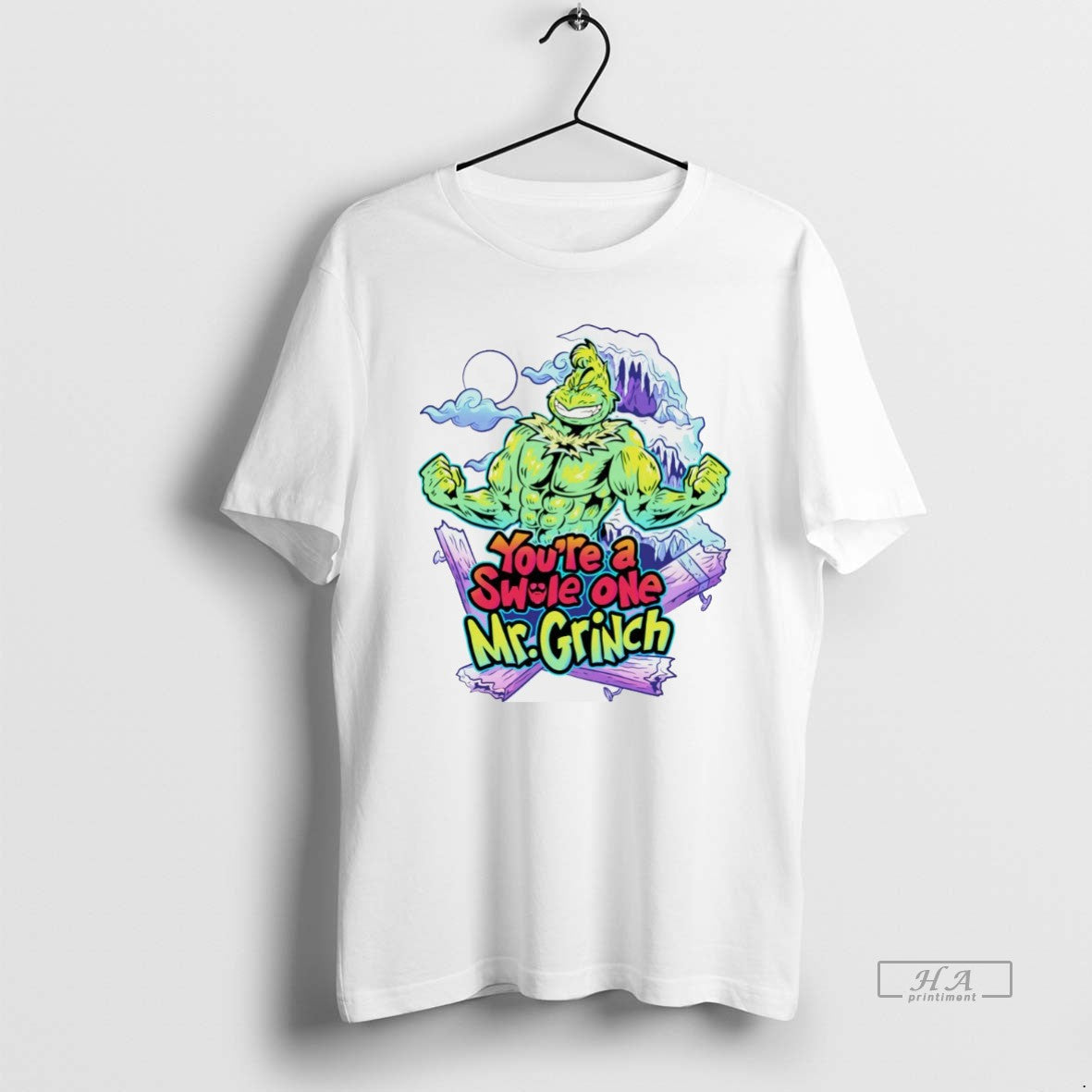 Youre Swole One Mr Grinch White T-Shirts, Hoodie, Sweatshirt - T-Shirt, Sweatshirt, Hoodie