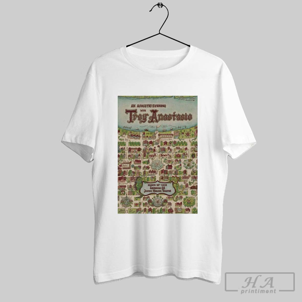 Trey Anastasio Johnny Mercer Theater March 29 2025 Event T-Shirts, Hoodie, Sweatshirt - T-Shirt, Sweatshirt, Hoodie