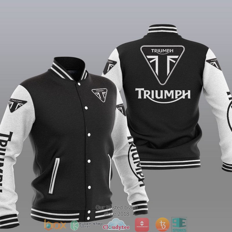 Triumph Car Brand Baseball Jacket Unisex T-shirt, Sweatshirt, Hoodie, Long Sleeve Tee - T-Shirt, Sweatshirt, Hoodie