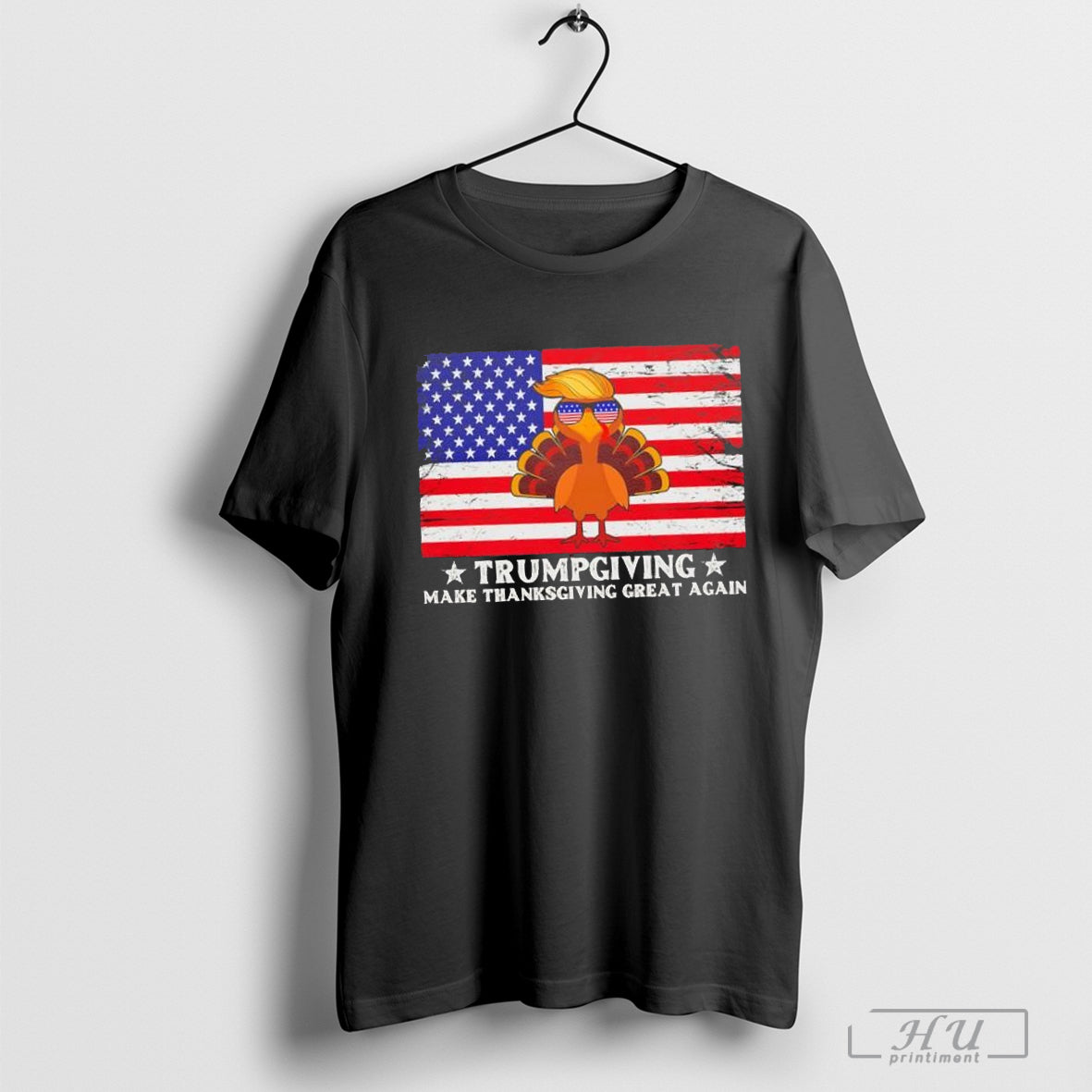 Trump Winner Winner Turkey Dinner Thanksgiving Usa Flag T-Shirts, Hoodie, Sweatshirt - T-Shirt, Sweatshirt, Hoodie