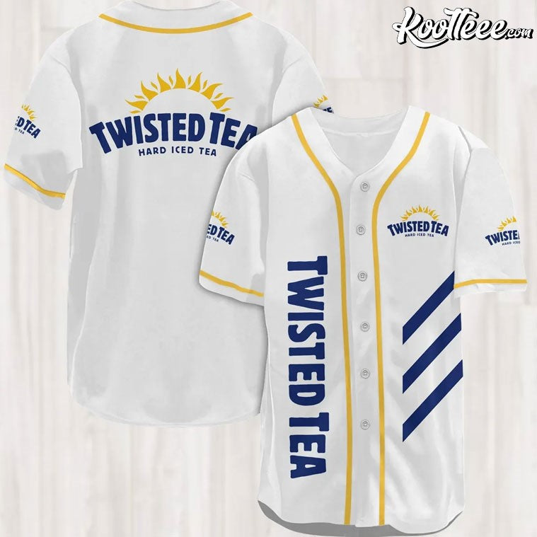 Twisted Tea Hard Iced Tea Baseball Jersey Unisex T-shirt, Sweatshirt, Hoodie, Long Sleeve Tee - T-Shirt, Sweatshirt, Hoodie