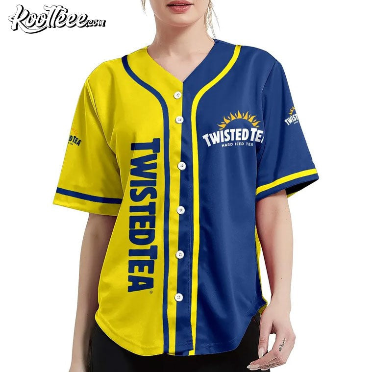 Twisted Tea Personalized Baseball Jersey Unisex T-shirt, Sweatshirt, Hoodie, Long Sleeve Tee - T-Shirt, Sweatshirt, Hoodie