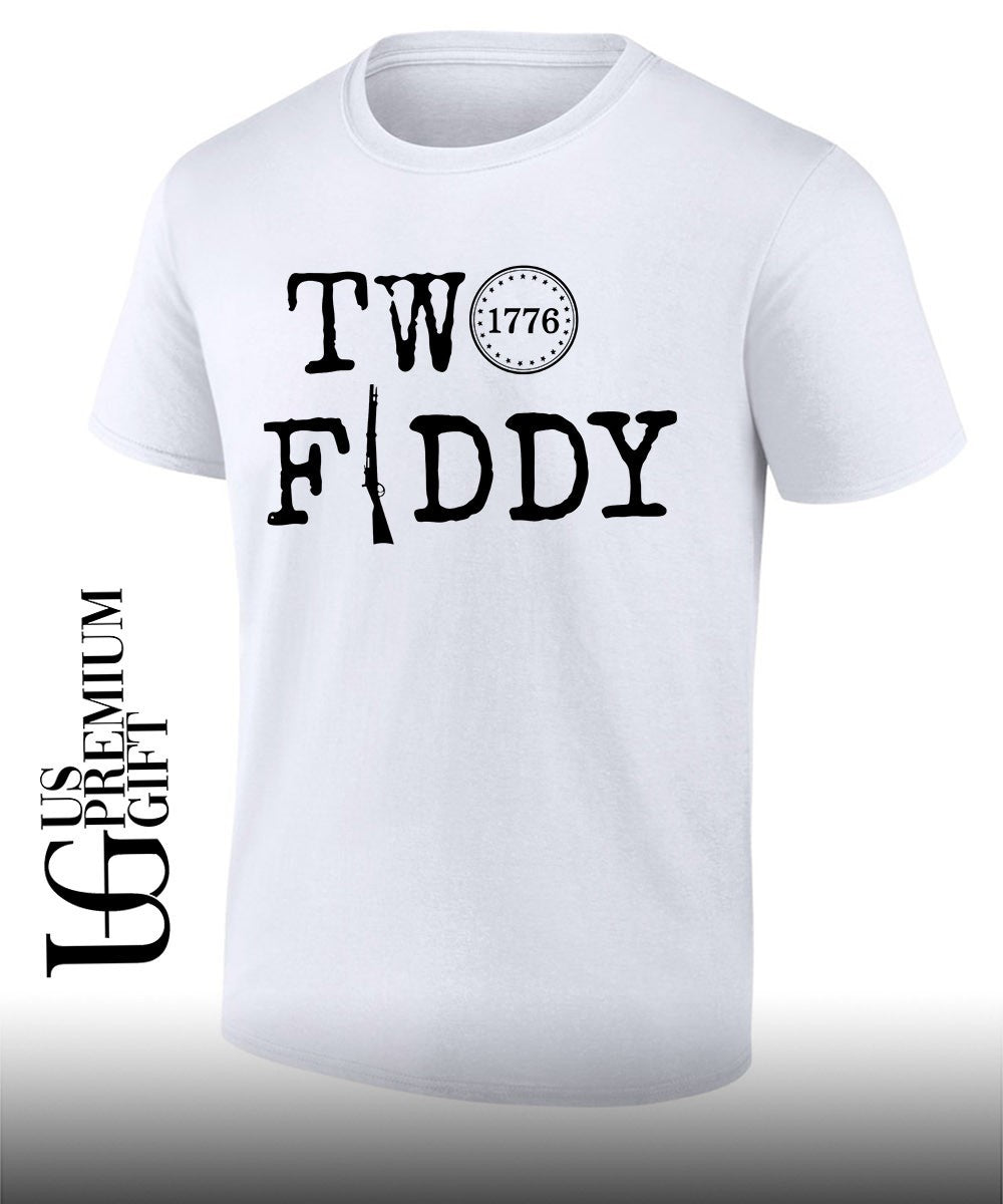 Two Fiddy 250 Years Independence 1776 shirt Unisex T-shirt, Sweatshirt, Hoodie, Long Sleeve Tee - T-Shirt, Sweatshirt, Hoodie