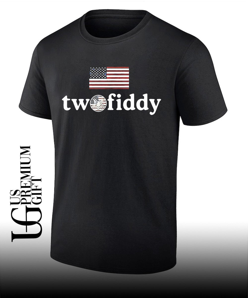 Two Fiddy American Independence shirt Unisex T-shirt, Sweatshirt, Hoodie, Long Sleeve Tee - T-Shirt, Sweatshirt, Hoodie