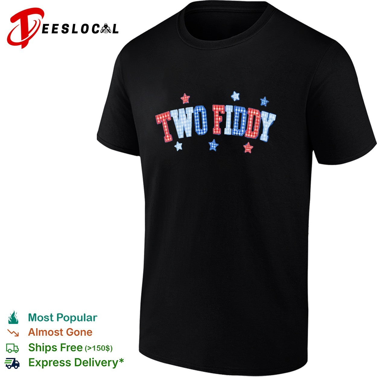 Two fiddy shirt Unisex T-shirt, Sweatshirt, Hoodie, Long Sleeve Tee - T-Shirt, Sweatshirt, Hoodie