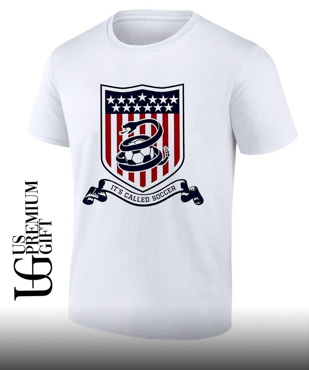 USA Its Called Soccer logo shirt Unisex T-shirt, Sweatshirt, Hoodie, Long Sleeve Tee - T-Shirt, Sweatshirt, Hoodie