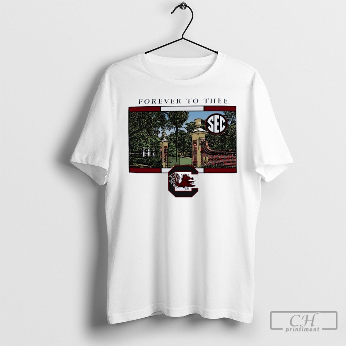 Usc Campus South Carolina Gamecocks Forever Thee T-Shirts, Hoodie, Sweatshirt - T-Shirt, Sweatshirt, Hoodie