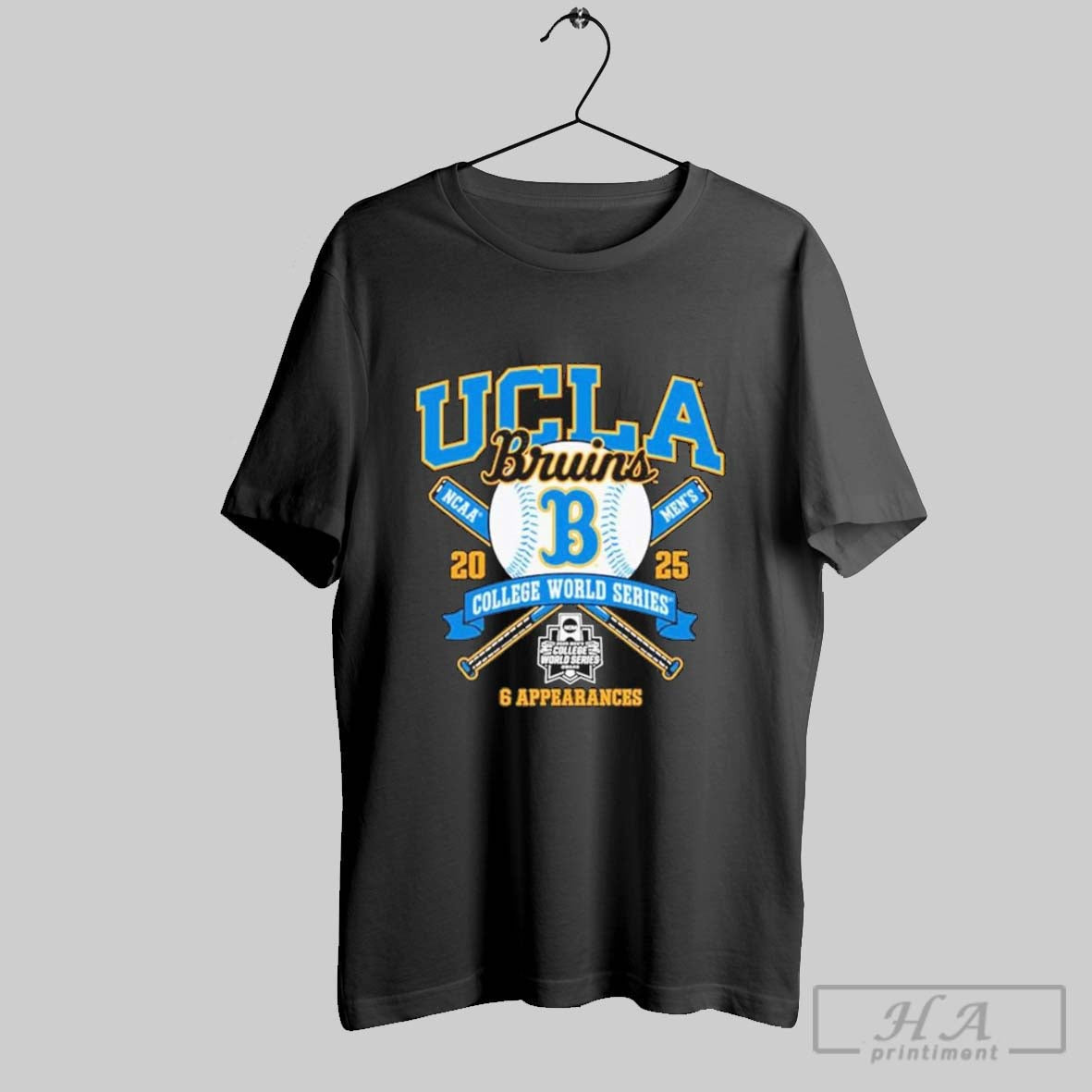 Ucla Bruins Baseball 6 Appabances Appearances 2025 College World Omaha T-Shirts, Hoodie, Sweatshirt - T-Shirt, Sweatshirt, Hoodie