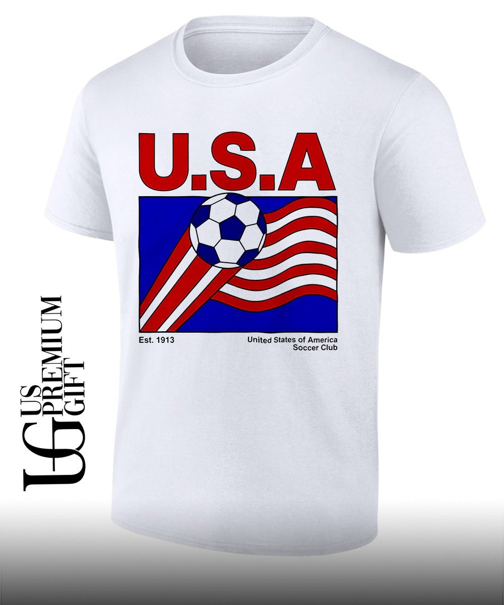 United States Soccer Est 1913 club shirt Unisex T-shirt, Sweatshirt, Hoodie, Long Sleeve Tee - T-Shirt, Sweatshirt, Hoodie