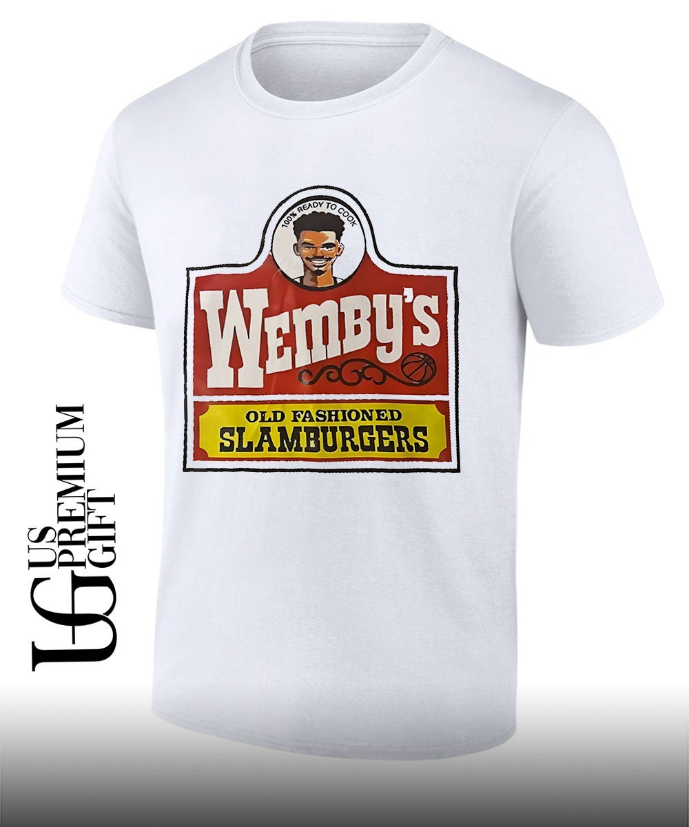 Victor Wembanyama NBA San Antonio Spurs Wembys Old Fashioned Slamburgers shirt Unisex T-shirt, Sweatshirt, Hoodie, Long Sleeve Tee - T-Shirt, Sweatshirt, Hoodie