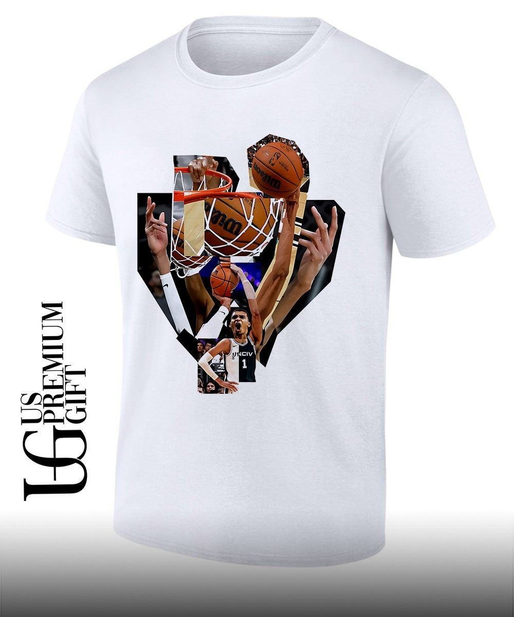 Victor Wembanyama San Antonio Spurs NBA basketball collage shirt Unisex T-shirt, Sweatshirt, Hoodie, Long Sleeve Tee - T-Shirt, Sweatshirt, Hoodie