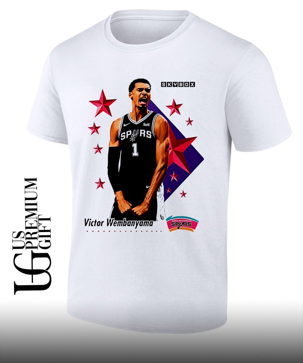 Victor Wembanyama San Antonio Spurs skybox shirt Unisex T-shirt, Sweatshirt, Hoodie, Long Sleeve Tee - T-Shirt, Sweatshirt, Hoodie