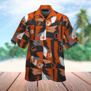 Vintage Baltimore Orioles Tropical Hawaiian Shirt Button Unisex T-shirt, Sweatshirt, Hoodie, Long Sleeve Tee - T-Shirt, Sweatshirt, Hoodie