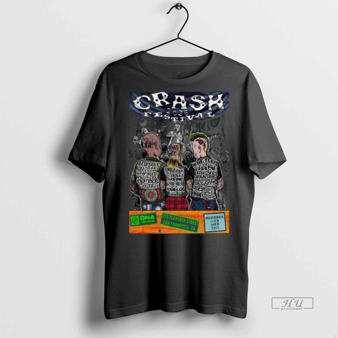 Viral Crash Festival October 17 18 2025 Dna Lounge San Francisco Ca Long Sleve T-Shirts, Hoodie, Sweatshirt - T-Shirt, Sweatshirt, Hoodie