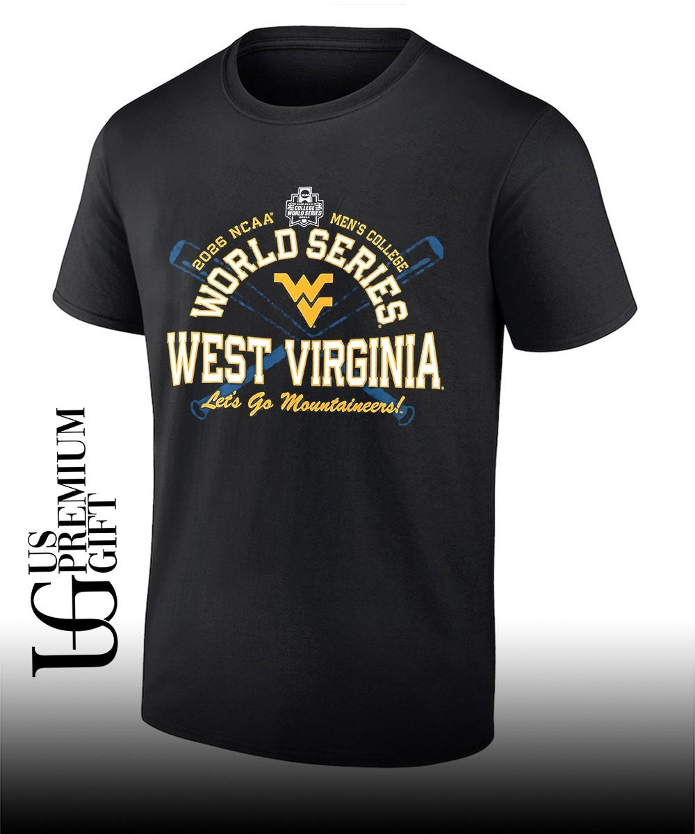 West Virginia Mountaineers NCAA Mens College World Series 2026 Lets Go Mountaineers shirt - T-Shirt, Sweatshirt, Hoodie