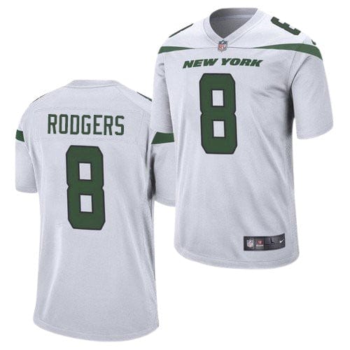 Aaron Rodgers New York Jets Jersey football jersey product view 1