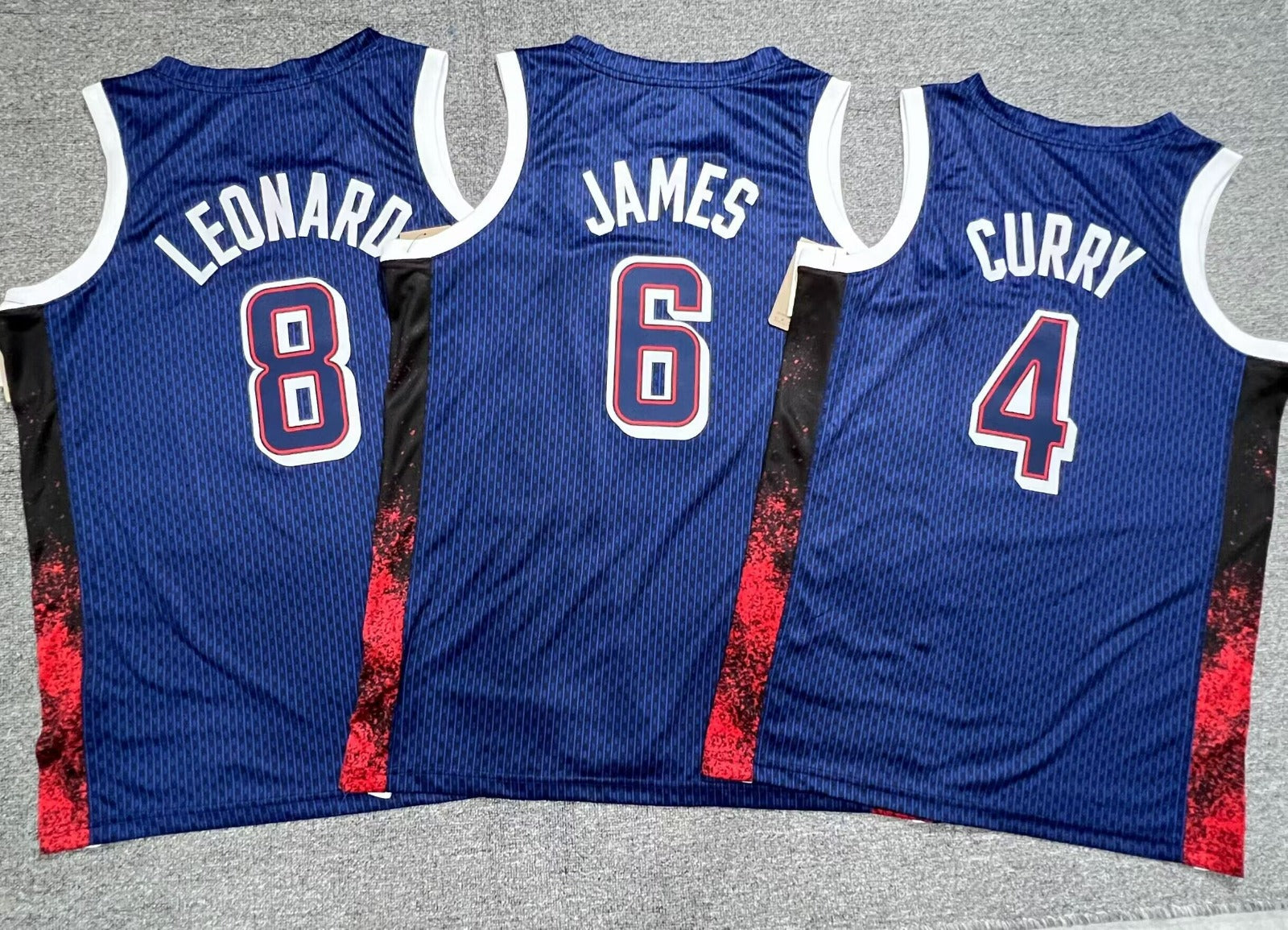 Stephen Curry Team USA 2024 Olympics Jersey sports jersey product view 3