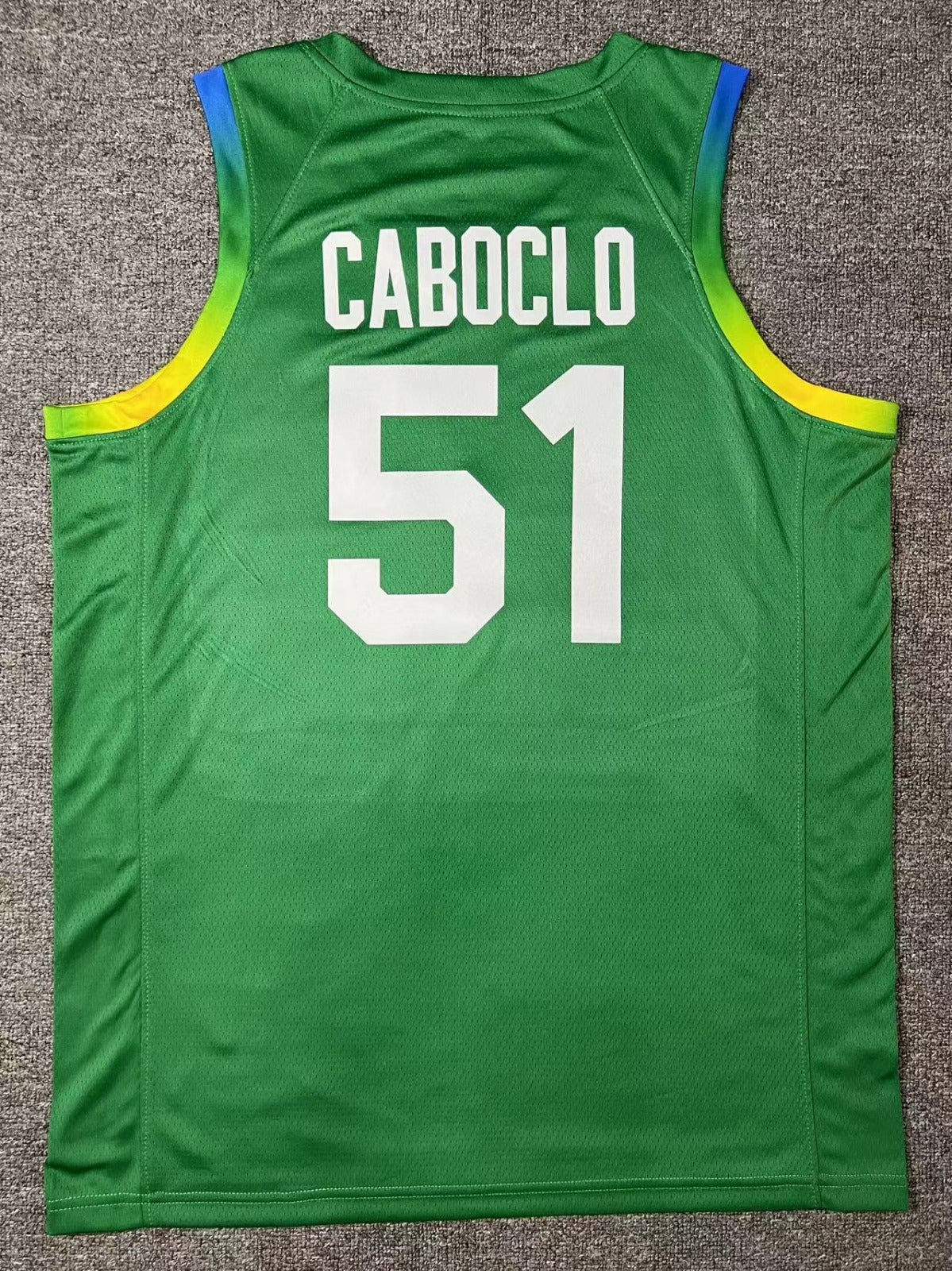 Bruno Caboclo Team Brazil Jersey sports jersey product view 2