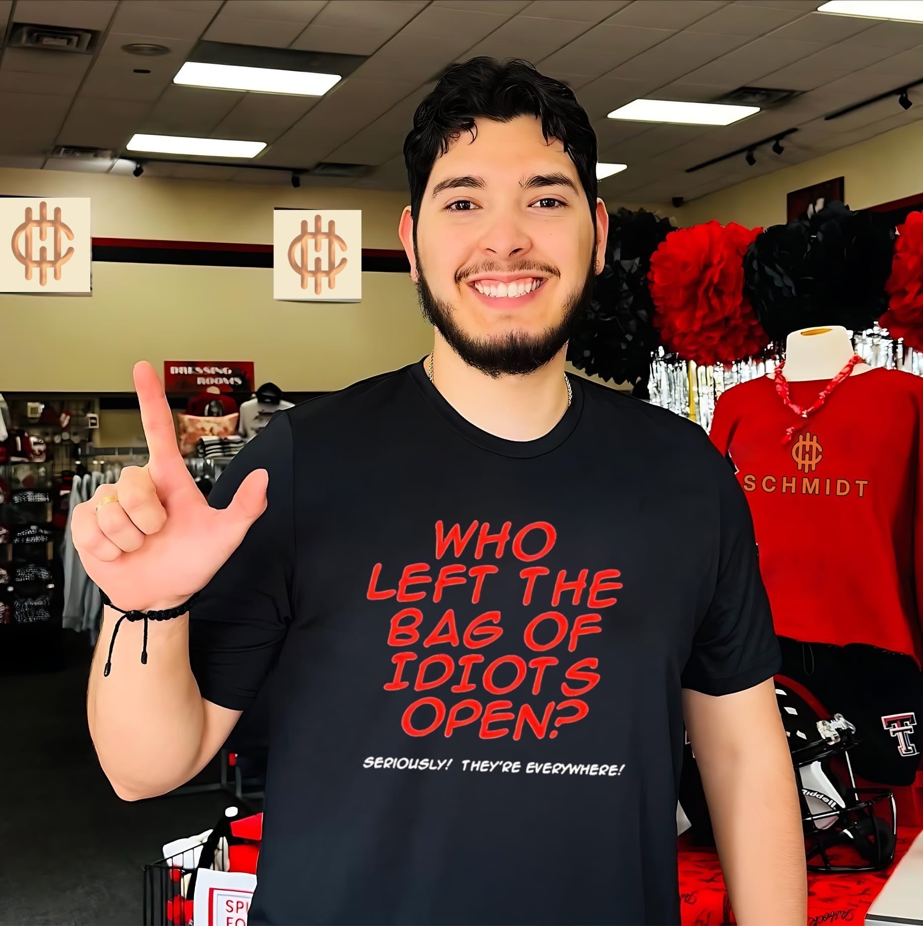Who Left the Bag of Idiots Open Seriously They Are Everywhere shirt Unisex T-shirt, Sweatshirt, Hoodie, Long Sleeve Tee - T-Shirt, Sweatshirt, Hoodie
