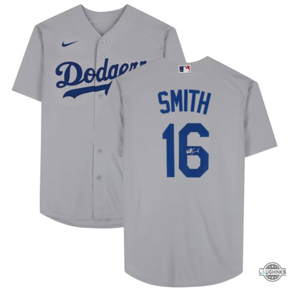 Will Smith Dodgers Baseball Jersey Shirt Replica Cheap Unisex T-shirt, Sweatshirt, Hoodie, Long Sleeve Tee - T-Shirt, Sweatshirt, Hoodie