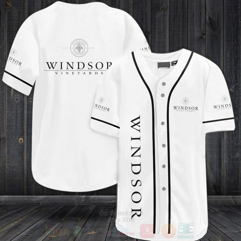 FASHION Windsor Vineyards Baseball Jerseys Botton Shirt Unisex T-shirt, Sweatshirt, Hoodie, Long Sleeve Tee - T-Shirt, Sweatshirt, Hoodie