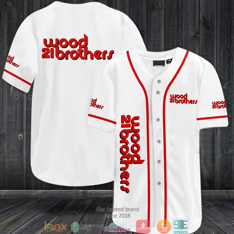 BEST Wood Brothers Racing Car Team Baseball Jersey Unisex T-shirt, Sweatshirt, Hoodie, Long Sleeve Tee - T-Shirt, Sweatshirt, Hoodie