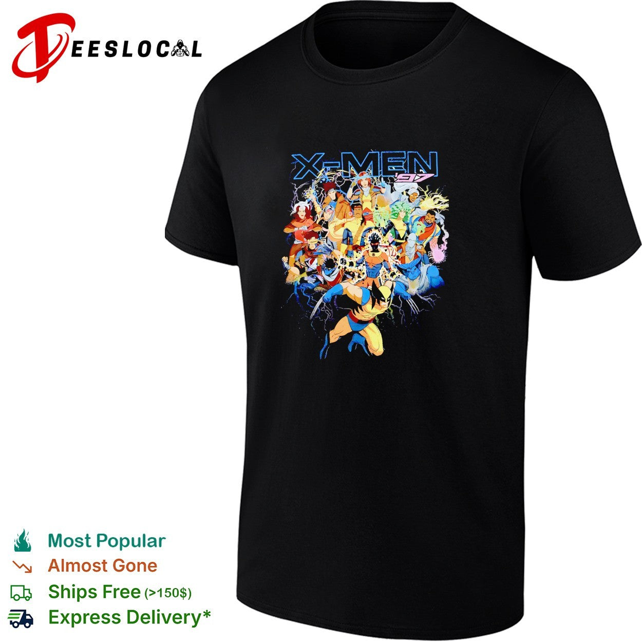X Men team shirt Unisex T-shirt, Sweatshirt, Hoodie, Long Sleeve Tee - T-Shirt, Sweatshirt, Hoodie