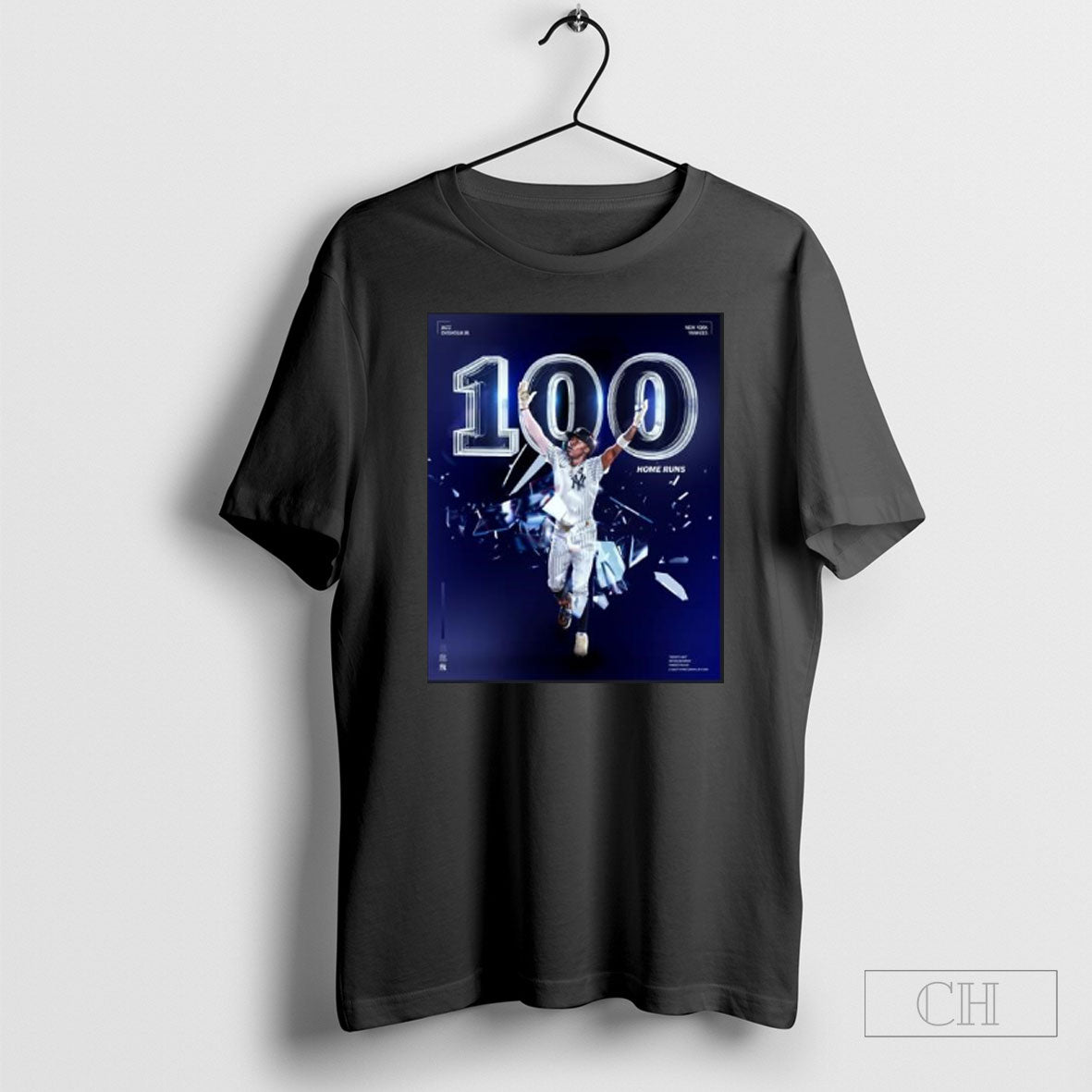 Yankees Jazz Chisholm Jr 100 Hr T-Shirts, Hoodie, Sweatshirt - T-Shirt, Sweatshirt, Hoodie