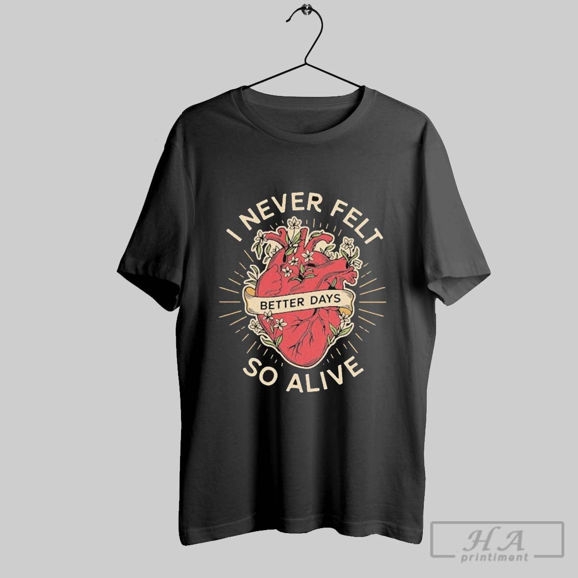 Yellowcard Better Days I Never Felt So Alive Heart T-Shirts, Hoodie, Sweatshirt - T-Shirt, Sweatshirt, Hoodie