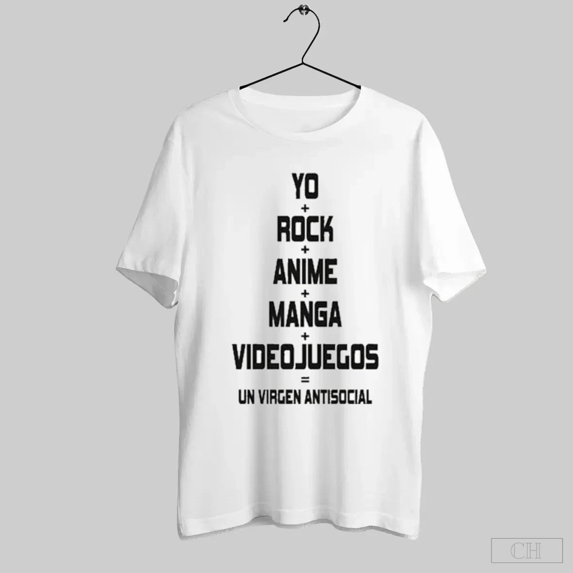 Yo Rock Anime Manga Video Juegos Un Virgen Antisocial T-Shirts, Hoodie, Sweatshirt - T-Shirt, Sweatshirt, Hoodie