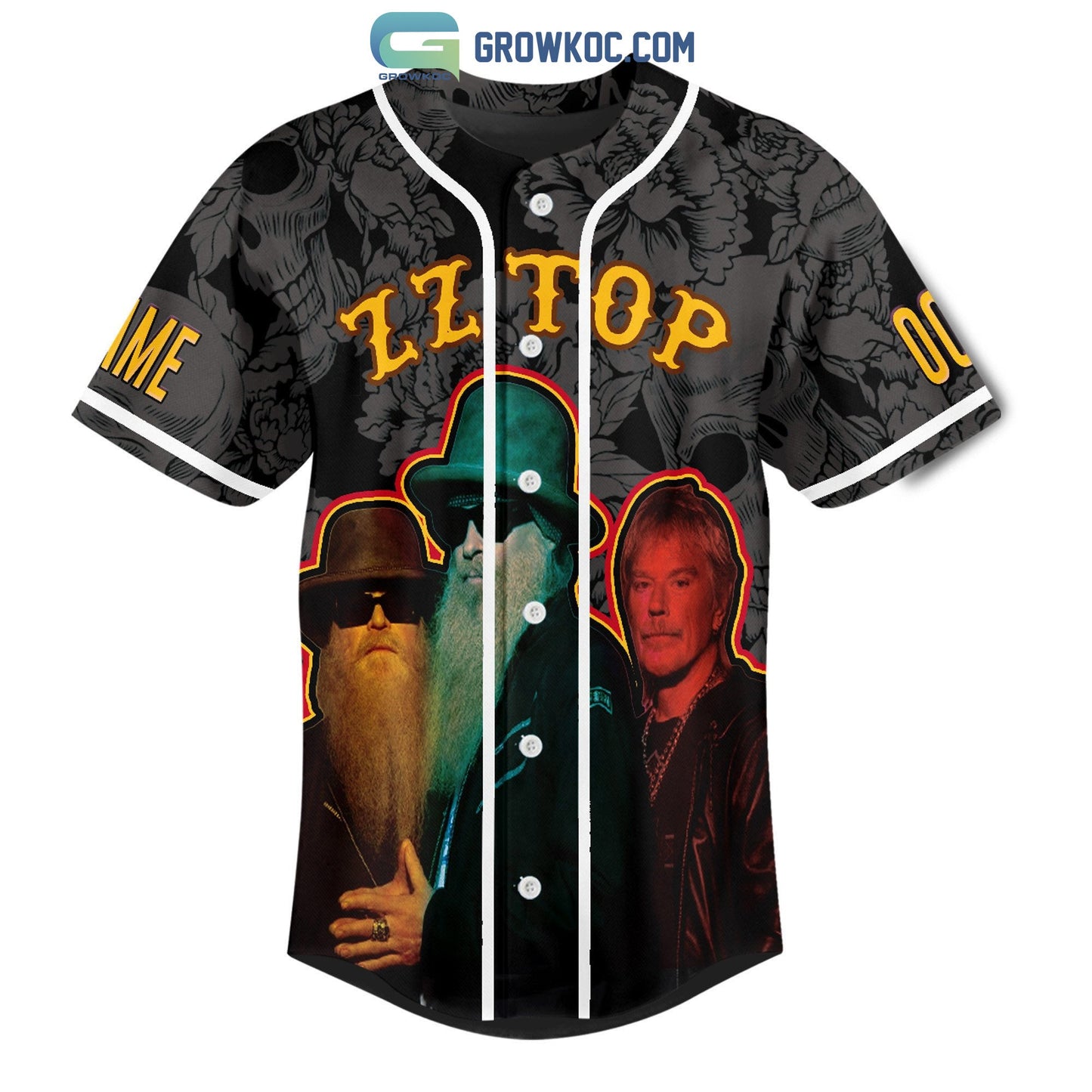 ZZ Top Im Bad Im Nationwide Personalized Baseball Jersey Unisex T-shirt, Sweatshirt, Hoodie, Long Sleeve Tee - T-Shirt, Sweatshirt, Hoodie