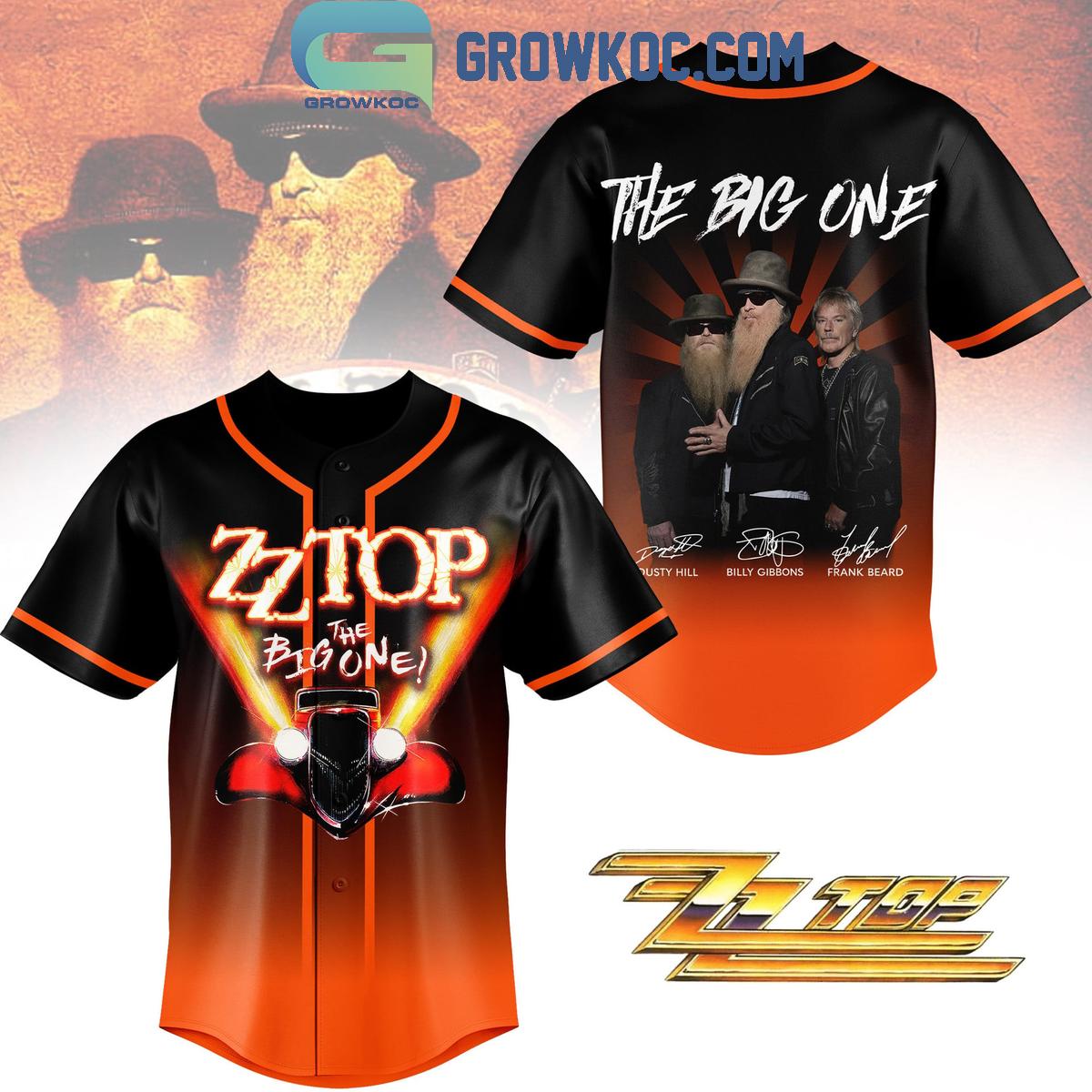 ZZ Top The Big One Baseball Jersey Unisex T-shirt, Sweatshirt, Hoodie, Long Sleeve Tee - T-Shirt, Sweatshirt, Hoodie