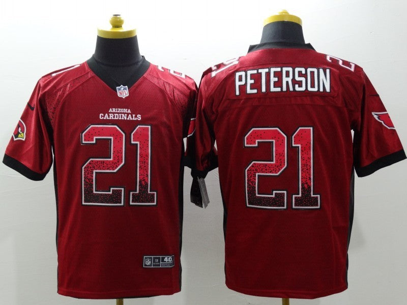 Men's Arizona Cardinals Patrick Peterson #21 Red Game Jersey1 football jersey product view 1