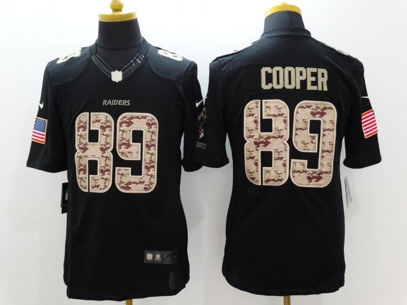 Men's Las Vegas Raiders Amari Cooper #89 Black Game Player Jersey1 football jersey product view 1