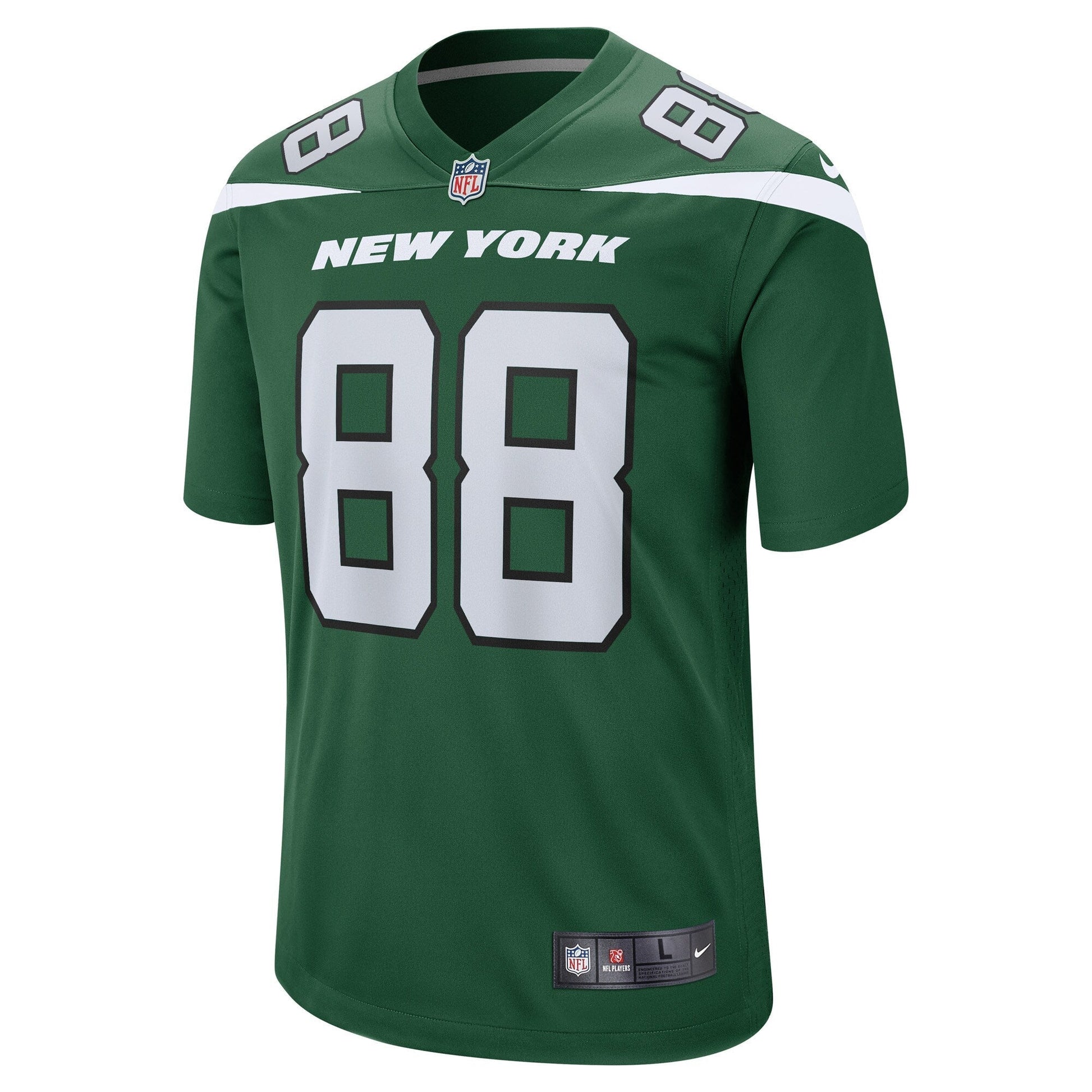 Kenny Yeboah New York Jets Game Jersey - Gotham Green football jersey product view 2