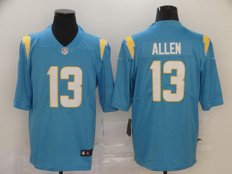 Men's Los Angeles Chargers Keenan Allen Powder Blue Player Game Jersey football jersey product view 1