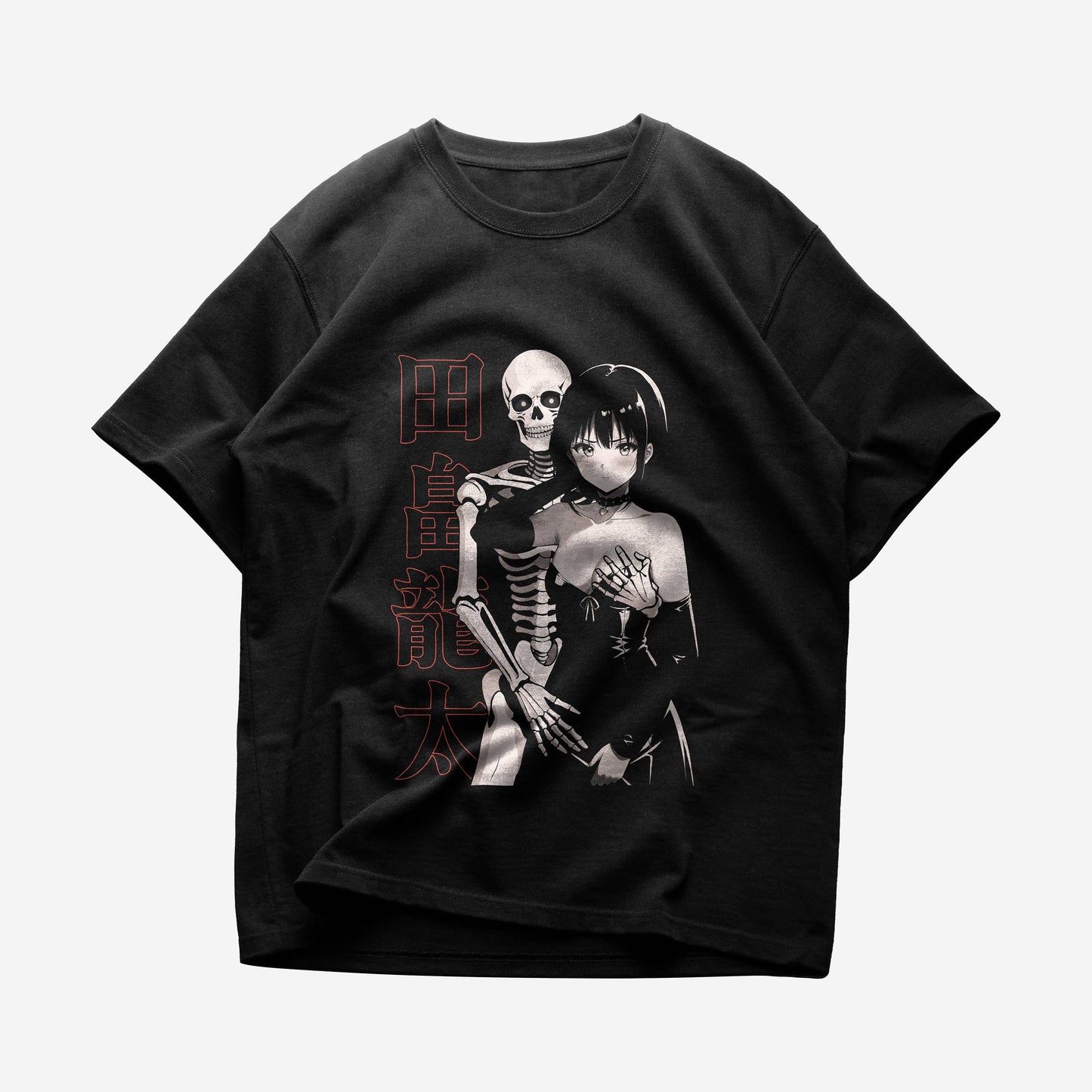 Anime Horror 90s Manga Girl T-Shirt - Alt Fashion Unisex T-shirt, Sweatshirt, Hoodie, Long Sleeve Tee - T-Shirt, Sweatshirt, Hoodie