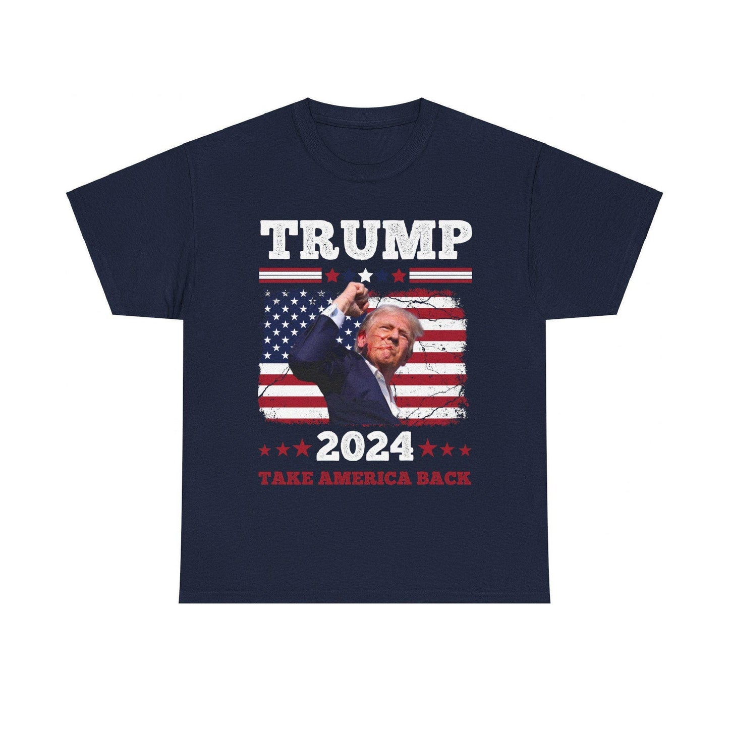 Trump Fist Pump 'shot At' 2024 Tee - Save America Rally Unisex T-shirt, Sweatshirt, Hoodie, Long Sleeve Tee - T-Shirt, Sweatshirt, Hoodie