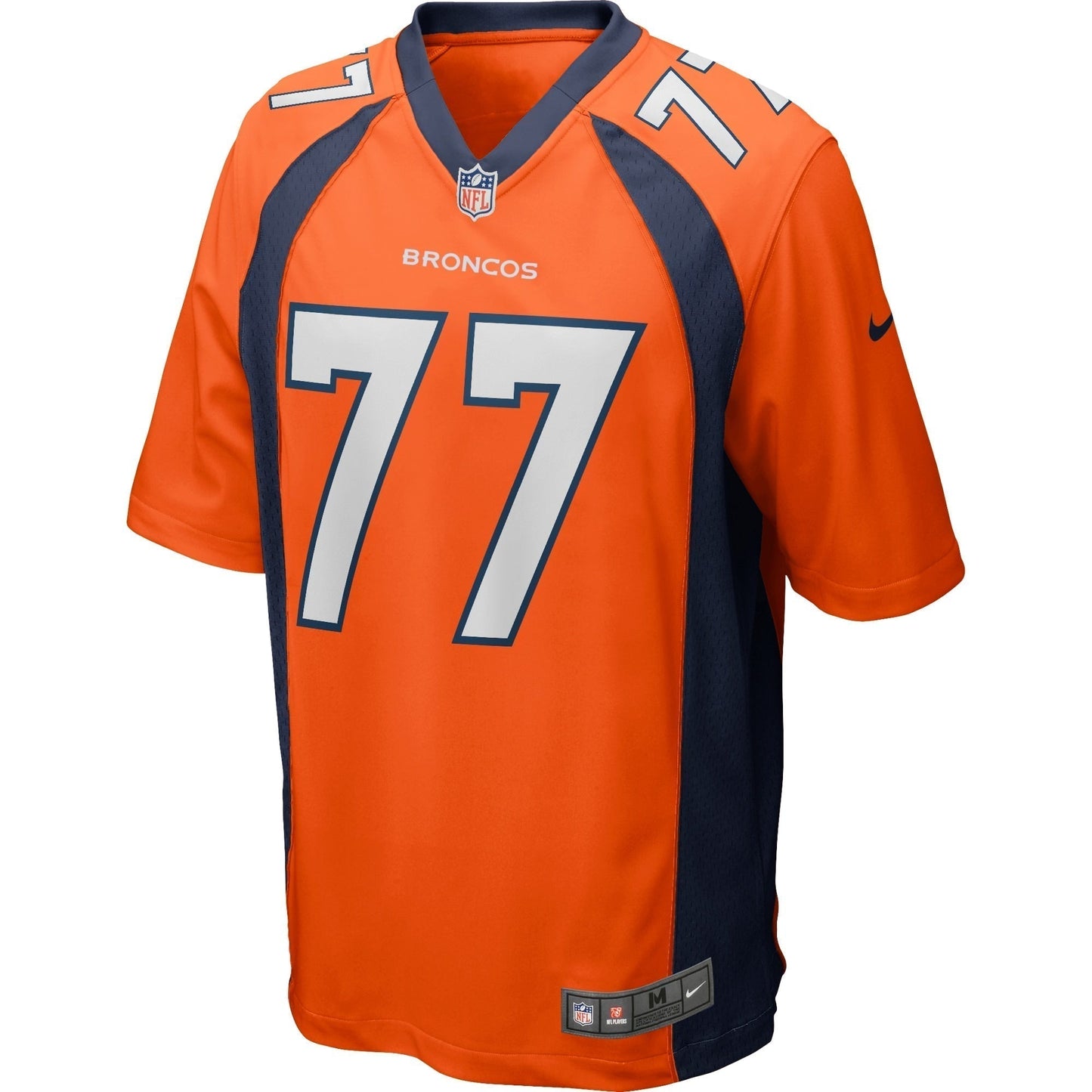 Lyle Alzado Denver Broncos Game Retired Jersey - Orange football jersey product view 2