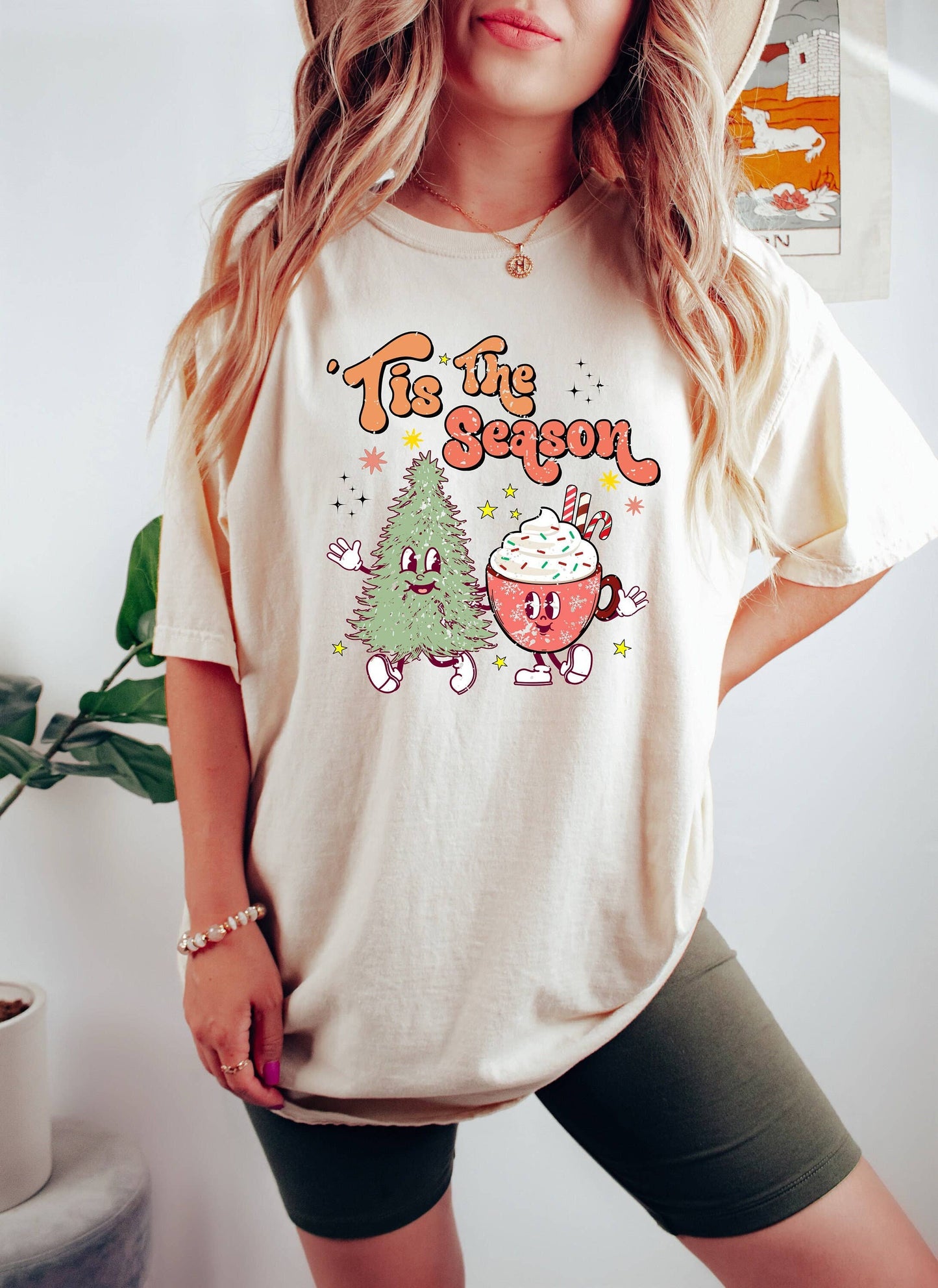 Tis the Season Christmas Tee - Cute Holiday Apparel Shirt Unisex T-shirt, Sweatshirt, Hoodie, Long Sleeve Tee - T-Shirt, Sweatshirt, Hoodie
