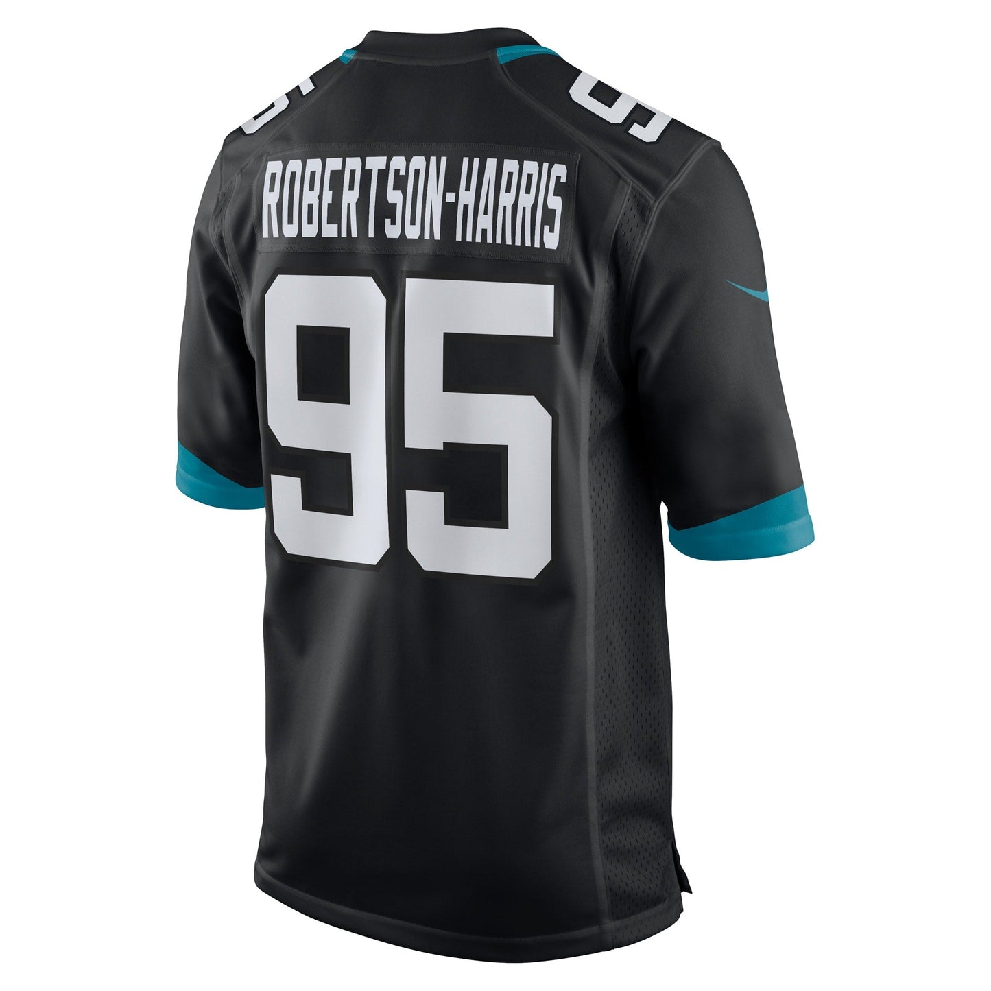 Roy Robertson-Harris Jacksonville Jaguars Game Jersey - Black football jersey product view 3
