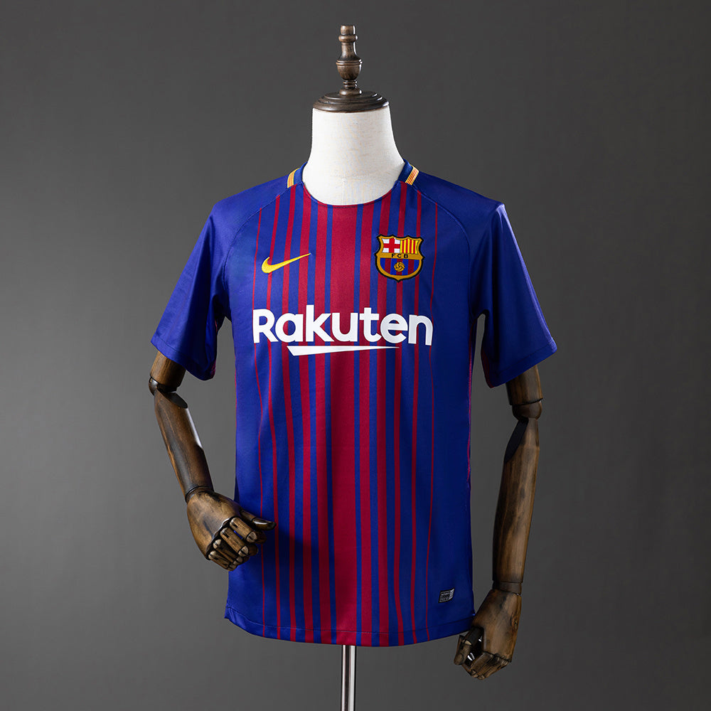Barcelona 17/18 Home Retro Jersey sports jersey product view 1