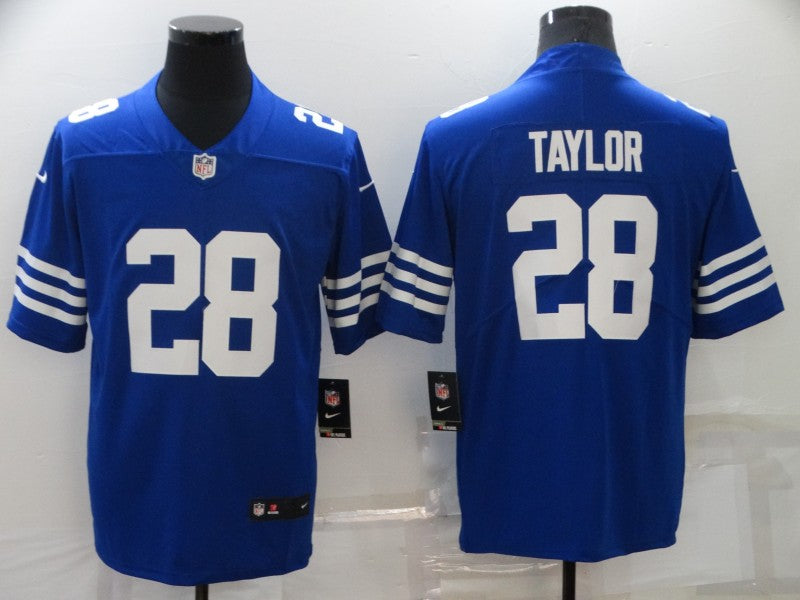 Men's Indianapolis Colts Jonathan Taylor Blue Game Player Jersey football jersey product view 1