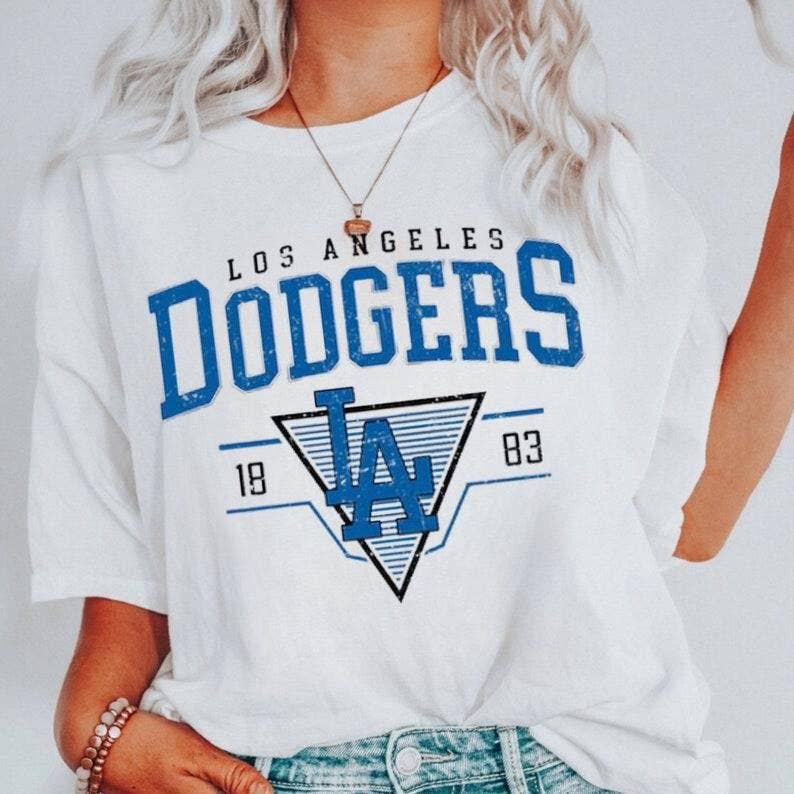 Vintage Mlb 90s Bootleg Los Angeles Shirt - Dodgers Tee Unisex T-shirt, Sweatshirt, Hoodie, Long Sleeve Tee - T-Shirt, Sweatshirt, Hoodie