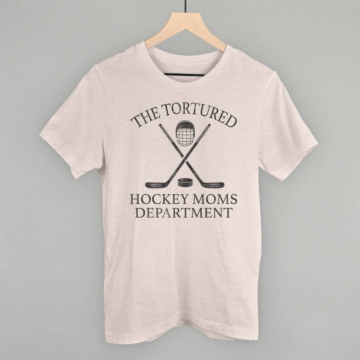 The Tortured Hockey Moms Department Unisex T-shirt, Sweatshirt, Hoodie, Long Sleeve Tee - T-Shirt, Sweatshirt, Hoodie