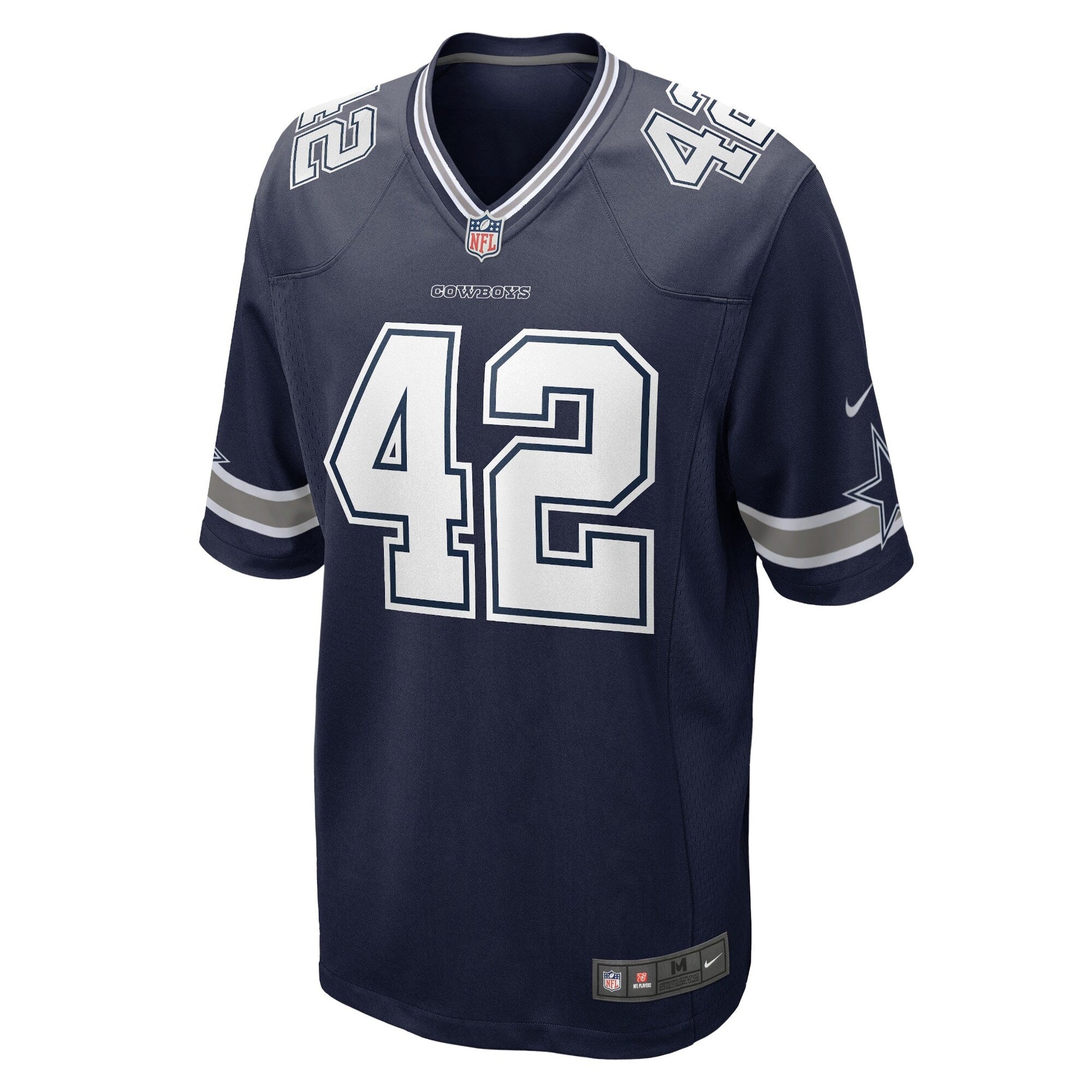 Deuce Vaughn Dallas Cowboys Game Jersey - Navy football jersey product view 2