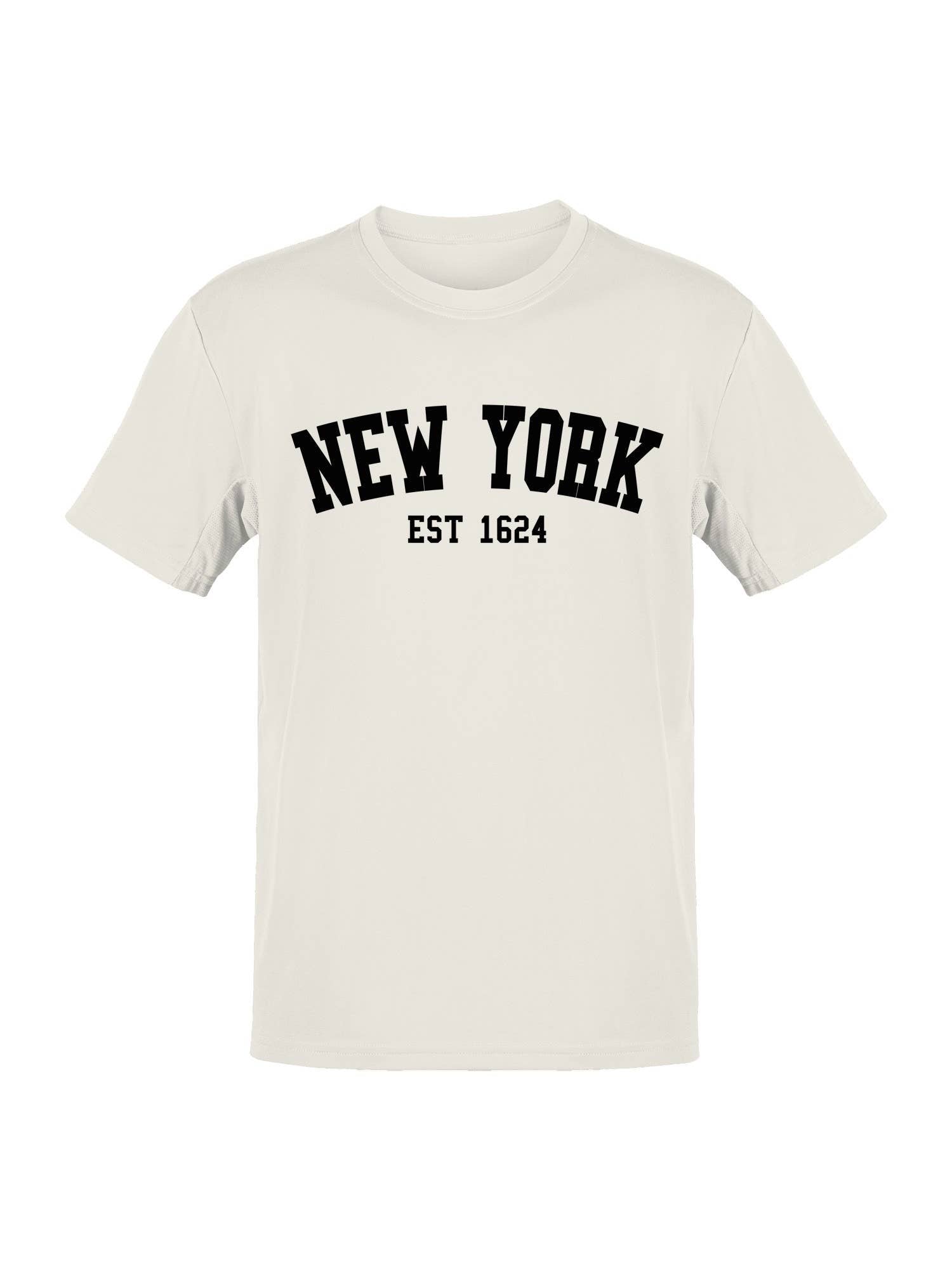 New York 1624  Men's T-Shirt Unisex T-shirt, Sweatshirt, Hoodie, Long Sleeve Tee - T-Shirt, Sweatshirt, Hoodie