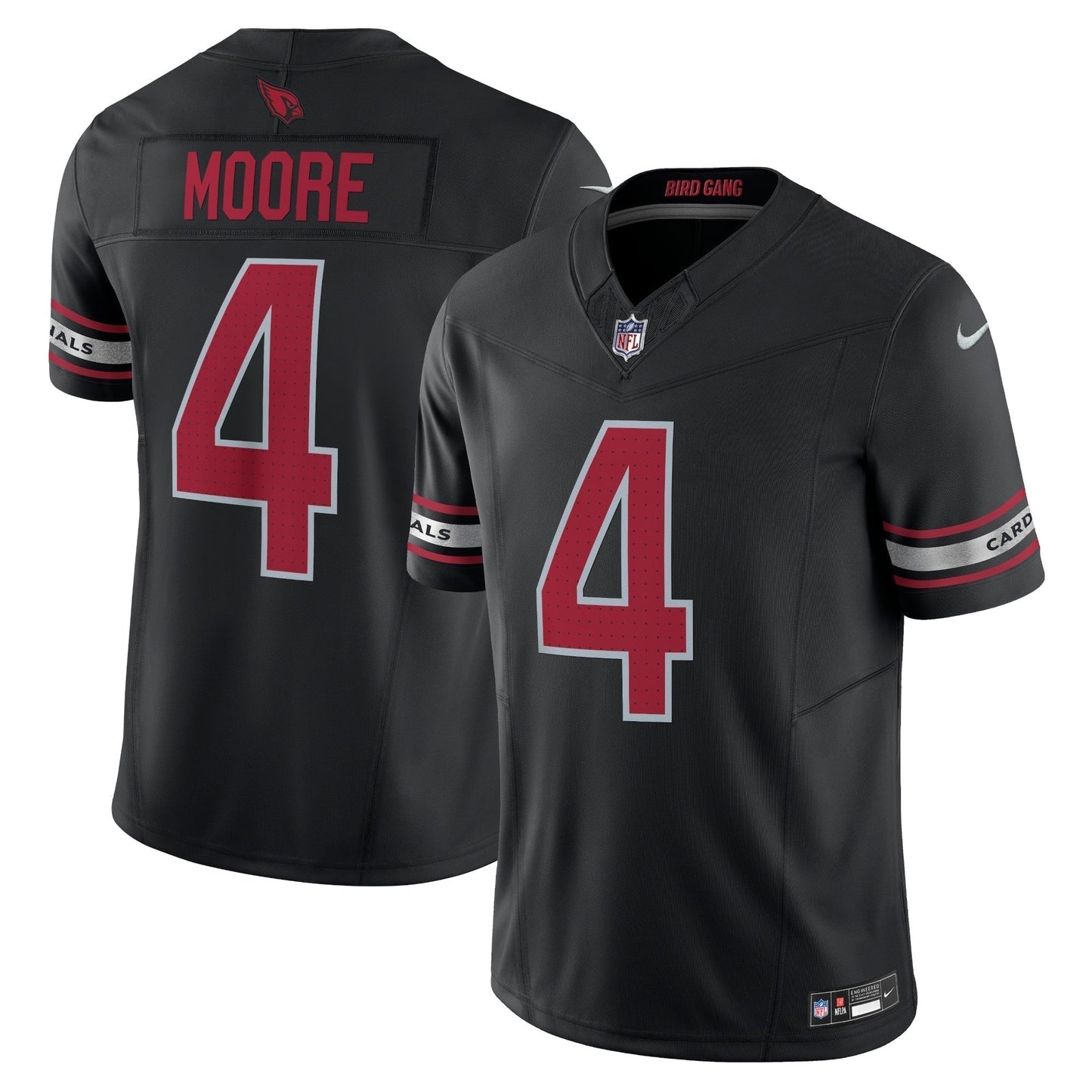 Rondale Moore Arizona Cardinals Vapor F.U.S.E. Limited Jersey - Black football jersey product view 1