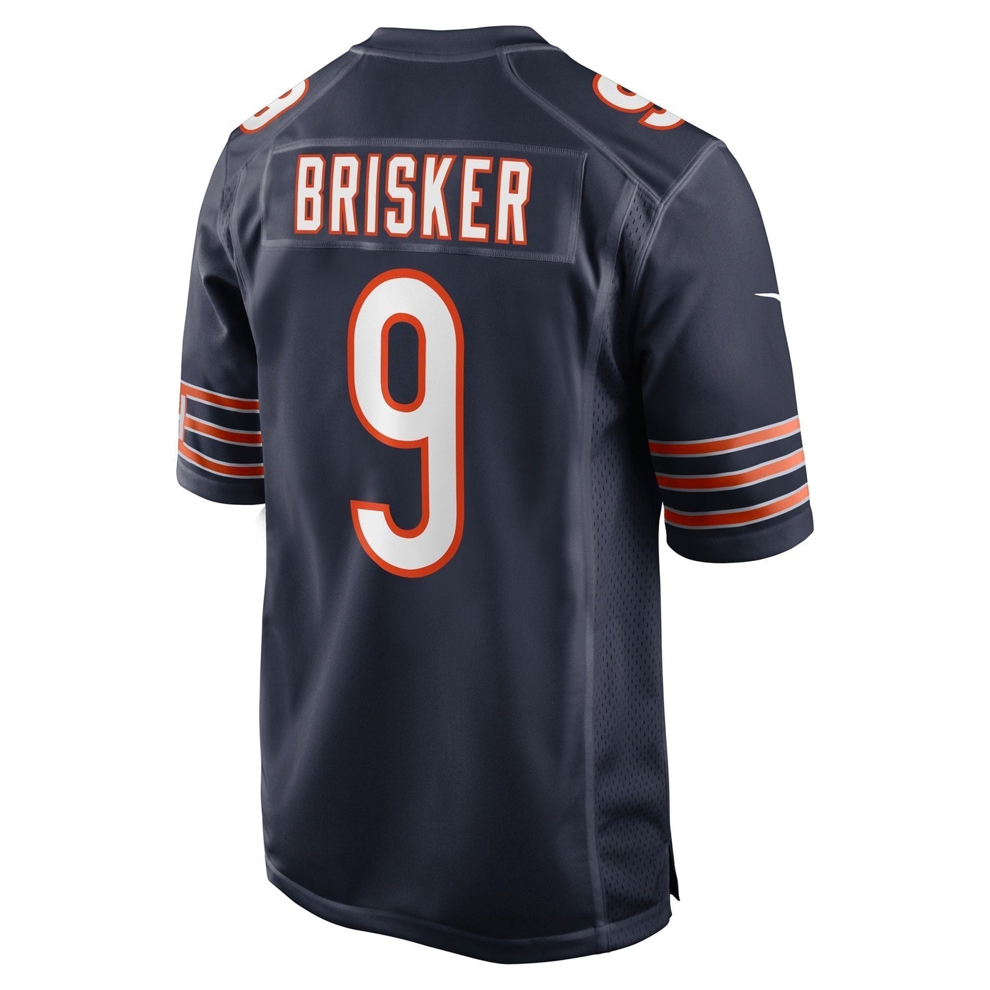 Jaquan Brisker Chicago Bears Game Jersey - Navy football jersey product view 3