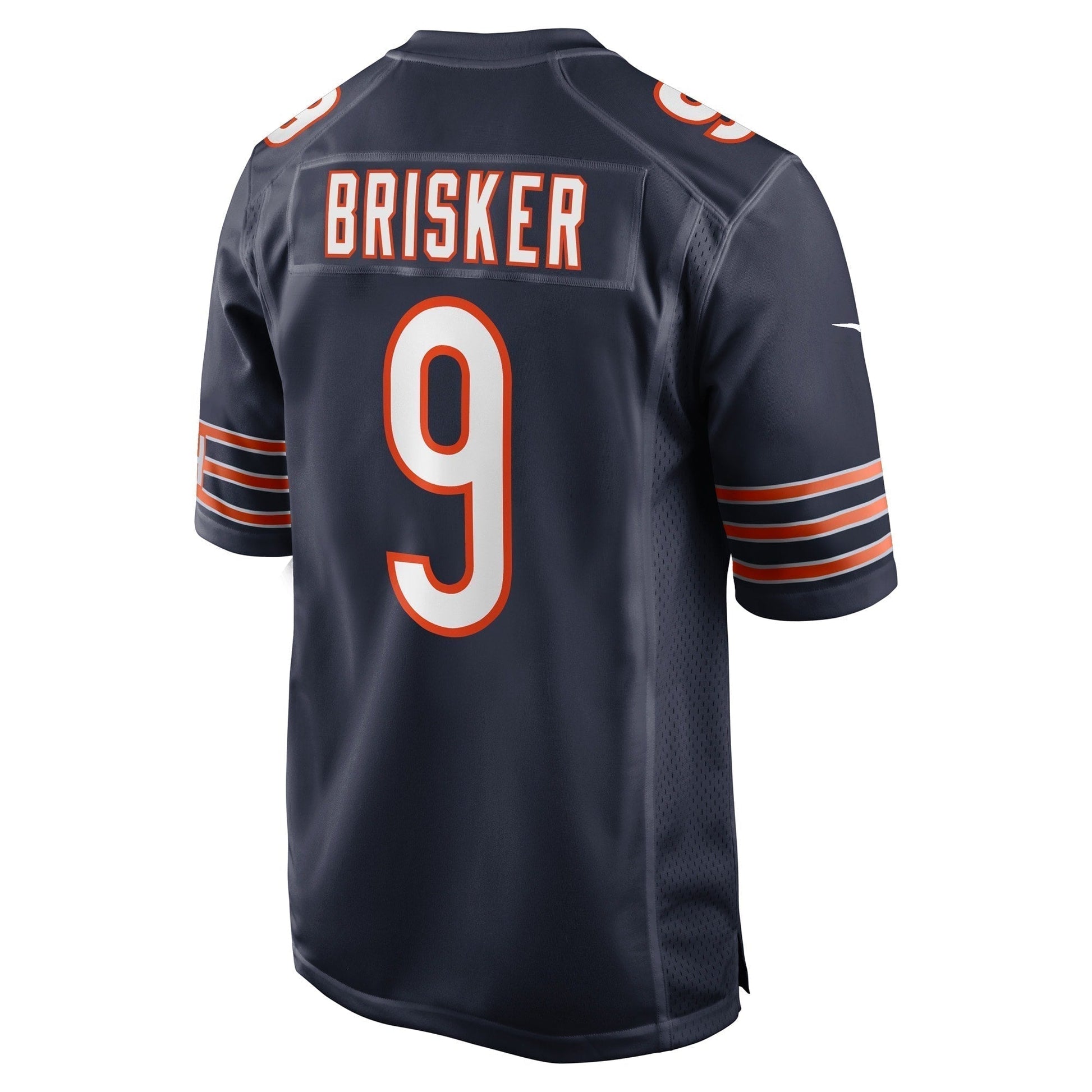 Jaquan Brisker Chicago Bears Game Jersey - Navy football jersey product view 3
